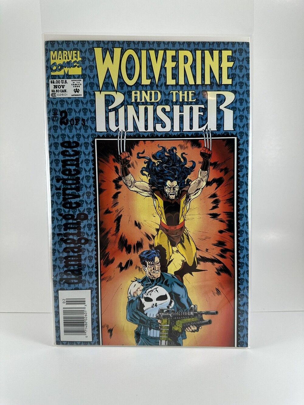 Wolverine and the Punisher: Damaging Evidence #2 Newsstand (1993) Marvel